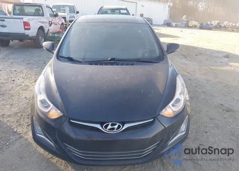 2014 Hyundai Elantra Limited z USA, uszkodzony, nr VIN 5NPDH4AEXEH474060